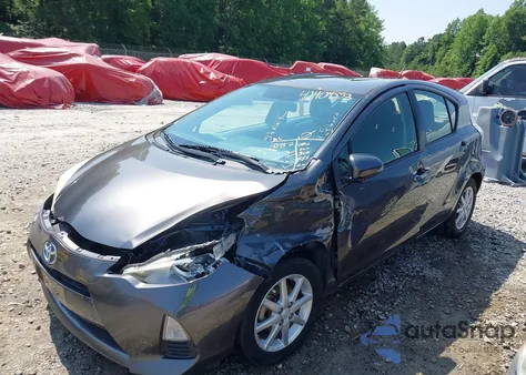 2012 Toyota Prius C Three from USA, damaged, VIN JTDKDTB31C1516520